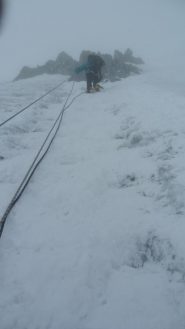 Discesa dal Col Maudit