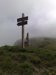 arrivo al colle bauzana