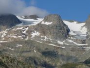 visione sul ghiacciaio del carro