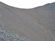 pendio da fare sciando