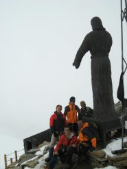 Foto di gruppo sul Balmenhorn