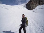 Laurent ci guida verso la Piramide Vincent