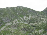 Secondo lago di Canaussa e Monte Canaussa