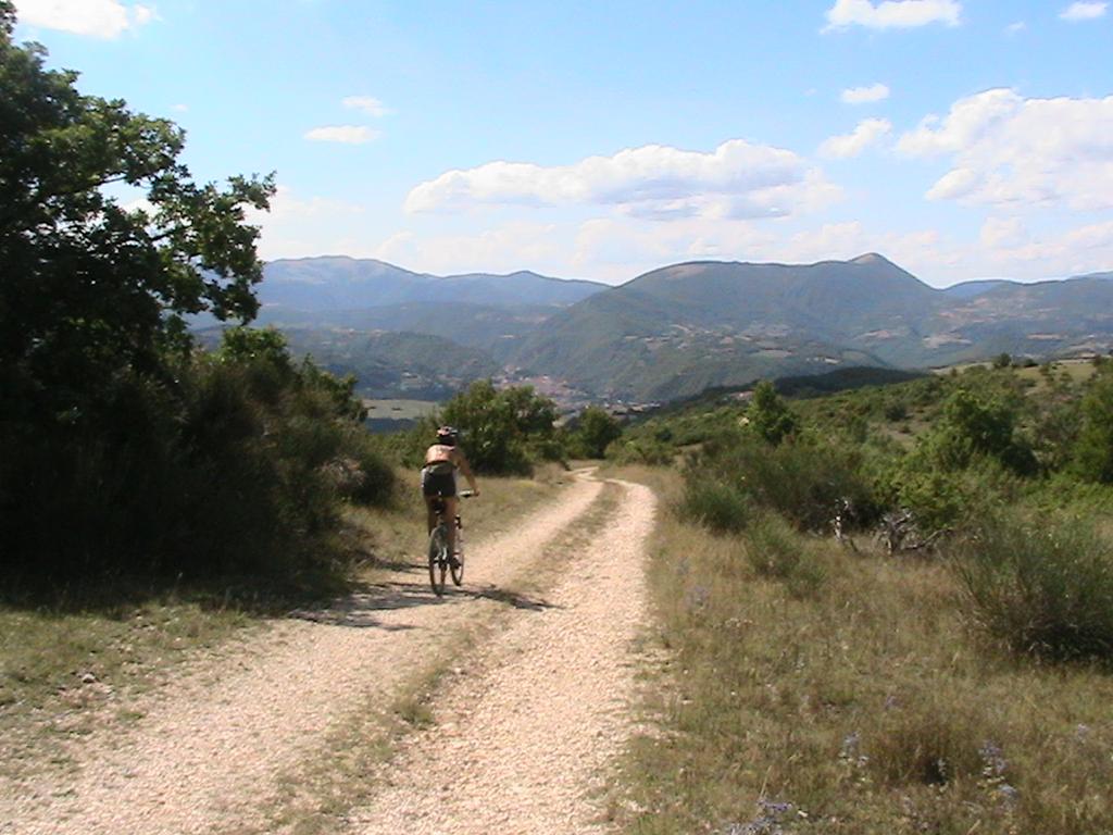 In discesa verso Cascia