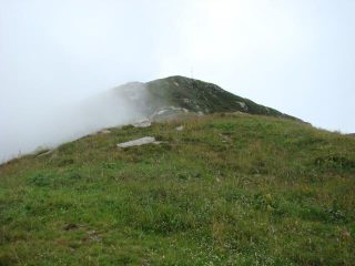 tratto finale per la cima Angiolino
