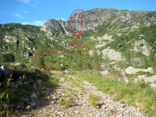 avvicinamento e area ferrata