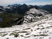 Il Quiapa dal crinale verso il Colle Bringuez