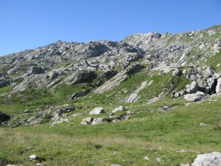 Punta d'Arlens dal versante nord-est