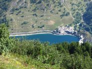 Il lago di Pontechianale e Castello