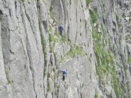 Arrampicatori in azione...
