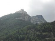 vista sulle due punte da Cretaz durante il ritorno a casa