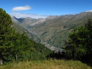 Uno sguardo verso l'alta Val Varaita