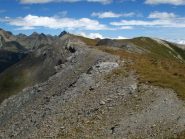 Uno sguardo indietro verso il Pietralunga