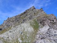 Dal colle verso la cima