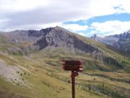 Dal bivio per il colle il Monte Pelato e a destra il M. Appenna