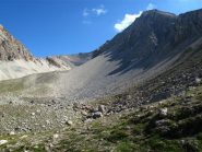Il vallone che porta al Passo dell'Asino