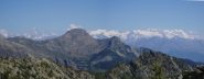cervino m.rosa e in primo piano cima piana