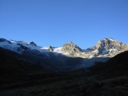 Roc Basagne e col du Fond sulla dx