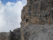 Traverso esposto in discesa