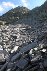 Canale di salita al P.zo del Lago Gelato