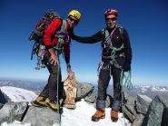 con Armando in vetta