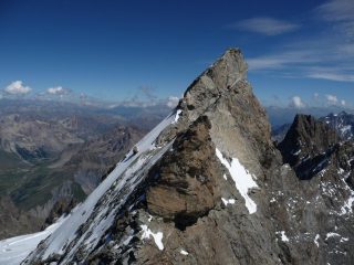 la cresta fino al Doigt de Dieu