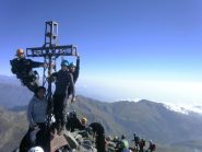 in cima