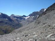 Traverso su detriti prima della Feiche Couate