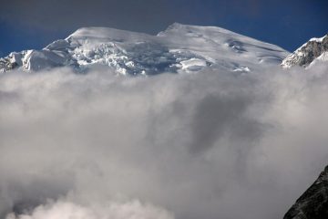 panorami dalla cima : Huascaran Sur m. 6768 (17-8-2007)