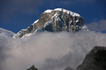panorami dalla cima : Huascaran Norte m. 6654 (17-8-2007)