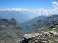 Il bacino del Truzzo visto dalla cima