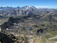 Il pianoro pieno di laghi verso il Galibier