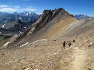 Verso le terre gialle della discesa