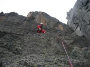 Sandro sul 3° tiro.