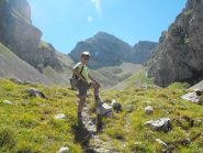 a sx di Gabri il c.to Nord del Cros, a dx il canalino