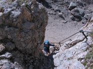 Toni sulla ferrata