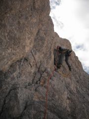 tratti di roccia buona