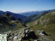 il Monviso in lontananza ed il Lago La Reale