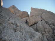 tratto attrezzato con scale