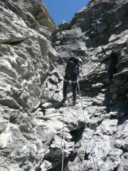 doppia lungo il canale/camino