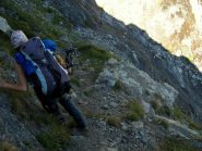 Scendendo al Passo della Capra