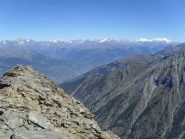 panorama sul Cervino,gruppo del Rosa etc...