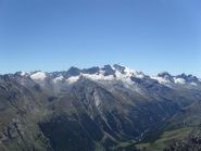 panorama sul gruppo del Gran Paradiso