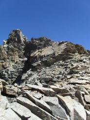 mancano pochi metri alla vetta