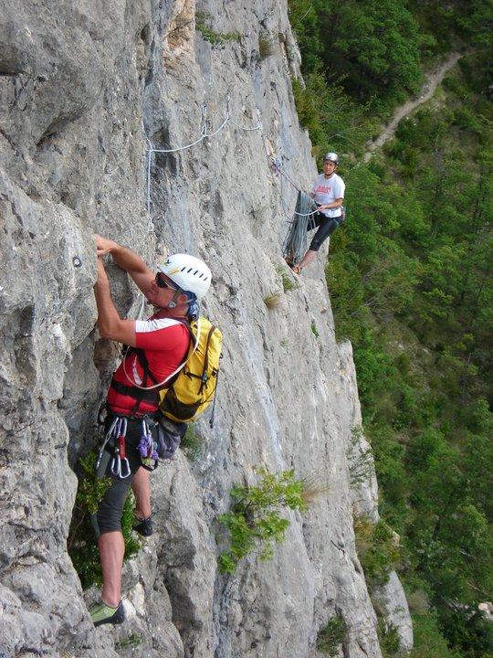 Kowalski ed Alda sul traverso.