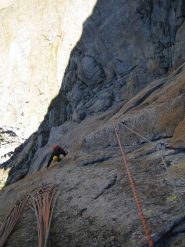 arrivo in sosta del terzo tiro