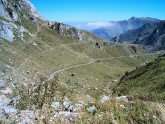 Il lungo traverso dopo il Santuario