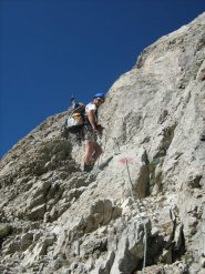 l'attacco della via