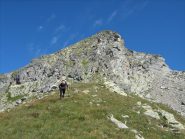 Verso la cresta Sud