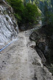 Strada in costruzione